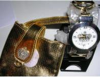 (image for) Womens Watch Crown Cuff Watch with Case - Click Image to Close